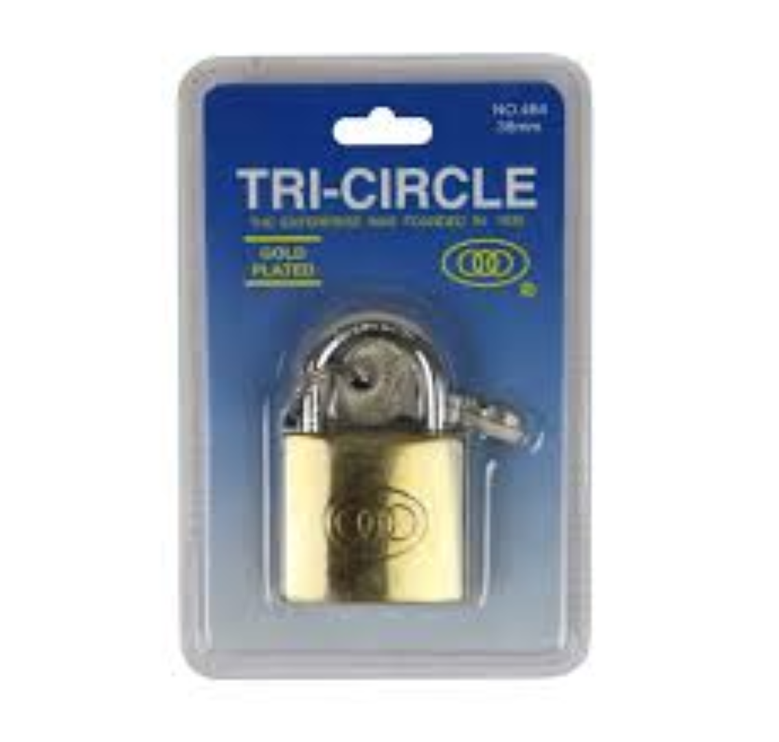 TRI CIRCLE PAD LOCK NO.264/284/464 38MM